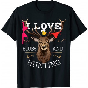 I Love Boobs And T-Shirt