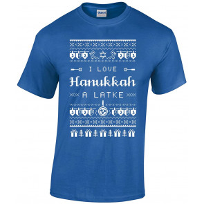 I Love Hanukkah A Latke  T-Shirt