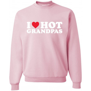 I Love Hot Grandpas R-Rated Humor T-Shirt