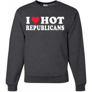 I Love Hot Republicans Political T-Shirt