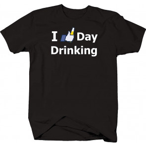 I Love Like Day Drinking Beer Thumbs Up  T-Shirt