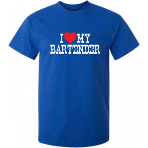 I Love My Bartender T-Shirt