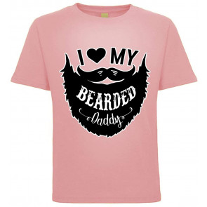 I Love My Bearded Daddy T-Shirt