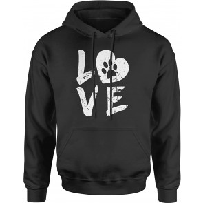 I Love My Dog Paw Print T-Shirt