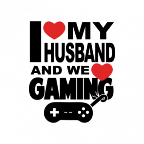 I Love My Husband And We Love Gaming Tshirt