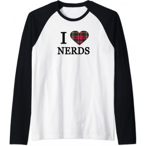 I Love Nerds Costume  T-Shirt