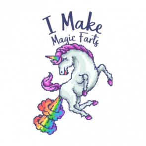 I Make Magic Farts Unicorn Tshirt