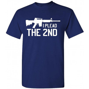 I Plead The 2ND Mens Cotton T-Shirt