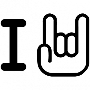 I Rock Horns Sign Tshirt