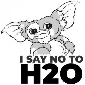 I Say No To H20  Gizmo  Gremlins  80s Tshirt