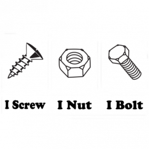 I Screw I Nut I Bolt Shirt