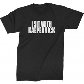 I Sit With Kaepernick National Anthem T-Shirt