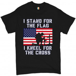 I Stand For The Flag I Kneel For The Cross T-Shirt