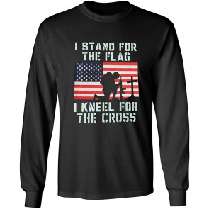 I Stand For The Flag I Kneel For The Cross T-Shirt