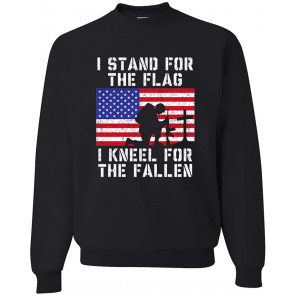 I Stand For The Flag I Kneel For The Fallen Americana / American T-Shirt
