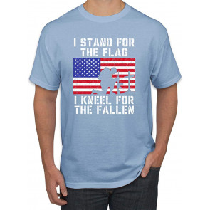 I Stand For The Flag I Kneel For The Fallen Americana/American T-Shirt