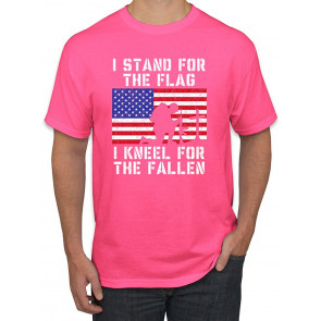 I Stand For The Flag I Kneel For The Fallen Americana/American T-Shirt