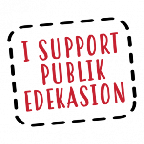 I Support Publik Edekasion Tshirt
