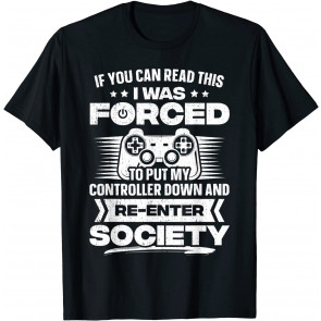 I Was Forced To Put My Controller Down Kids T-Shirt