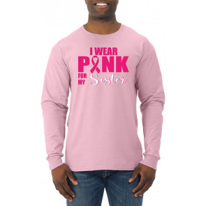 I Wear Pink For My Mom Survivor Breast Cancer Awareness T-Shirt