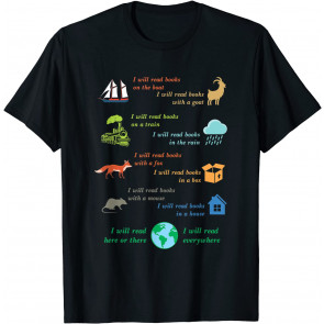 I Will Read Books Librarian Teacher Nerd Geek Reader T T-Shirt