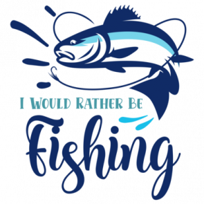 I Would Rather Be Fishing 01 T-Shirt