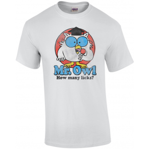 Mr Owl How Many Licks T-Shirt