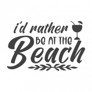 Id Rather Be At The Beach 70 T-Shirt