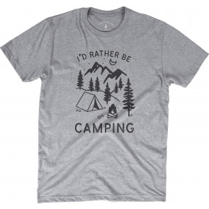 I'd Rather Be Camping Funny T-Shirt