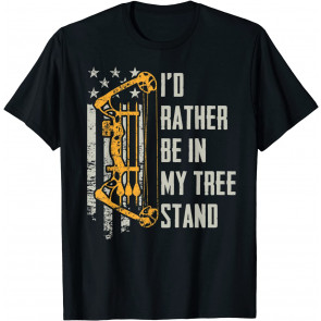 I'd Rather Be In My Tree Stand - T-Shirt