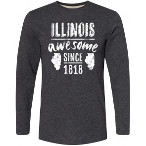 Illinois Awesome Since 1818 T-Shirt