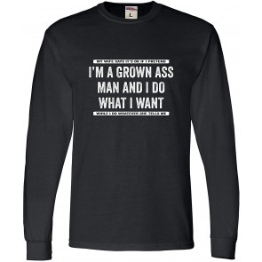 I'm A Grown Man & I Do What My Wife Tells Me T-Shirt