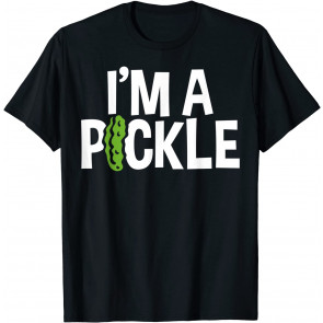 I'm A Pickle Lazy Halloween Costume Vegan T-Shirt