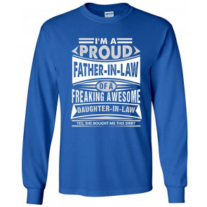 I'm A Proud Father In Law T-Shirt