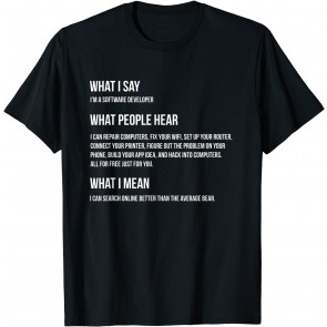 I'm A Software Developer  T-Shirt