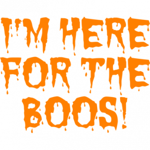 Im Here For The Boos Funny Halloween Shirt