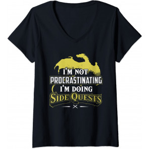 I'm Not Procrastinating I'm Doing Side Quests - RPG Gamer T-Shirt
