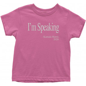 I'm Speaking Kamala Harris Debate Toddler T-Shirt