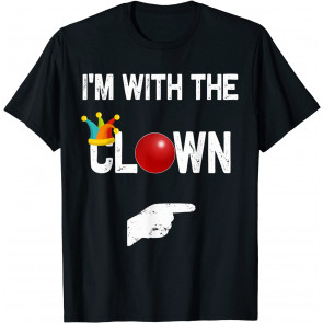 I'm With The Clown Halloween Costumes T-Shirt