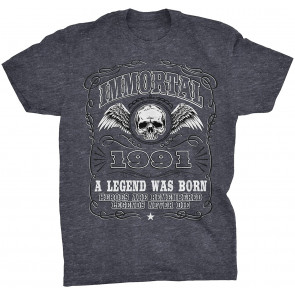 Immortal 1991 A Legend Was Born T-Shirt