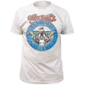 Impact Aerosmith Aero Force Men's White T-Shirt