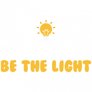 In A Dark World  Be The Light  Inspirational Tshirt
