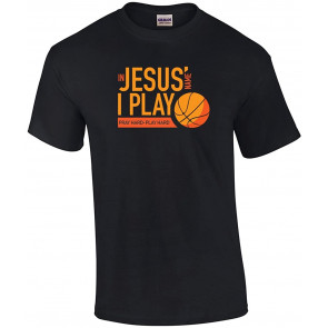In Jesus Name I Play Christian T-Shirt