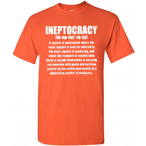 Ineptocracy Election Government Political T-Shirt