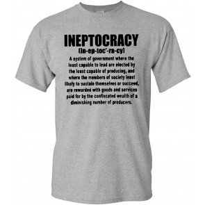 Ineptocracy Election Government Political T-Shirt