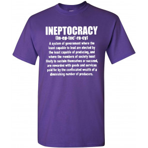 Ineptocracy Election Government Political T-Shirt