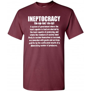 Ineptocracy Election Government Political T-Shirt