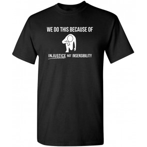 Injustice Black Lives Matter History Civil Rights BLM T-Shirt