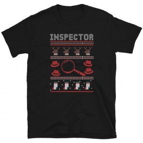 Inspector Investigator Ugly Christmas  Gift T-Shirt