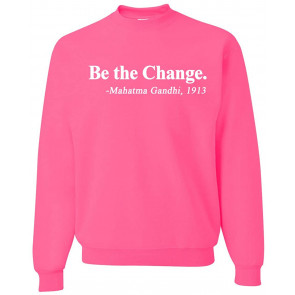 Inspirational Quote Be The Change By Mahatma Gandhi 1913 T-Shirt